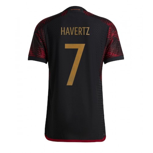 Germany Kai Havertz #7 Replica Away Shirt World Cup 2022 Short Sleeve